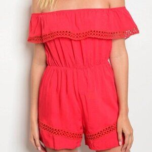 RED ROMPER